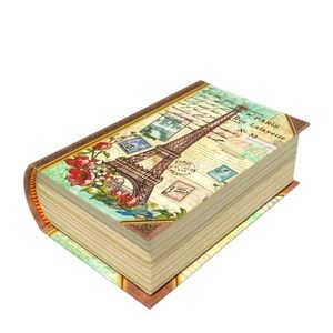Punch Studio Parisian Eiffel Tower Small Book Box with Rose Tea Soap (91080)